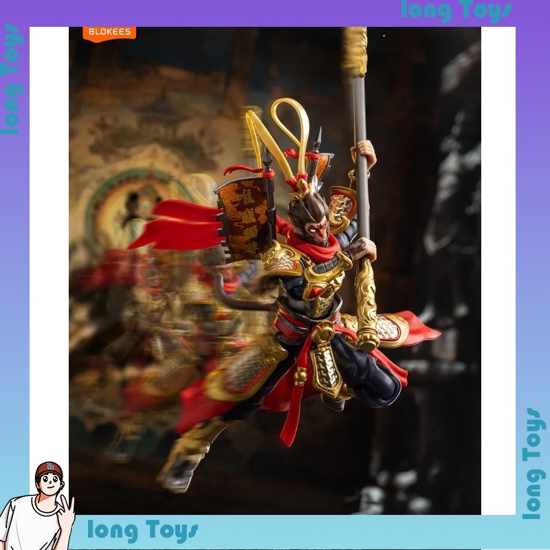Model Kit Wukong - Bonecos de Ação Blokees Fa Xiang