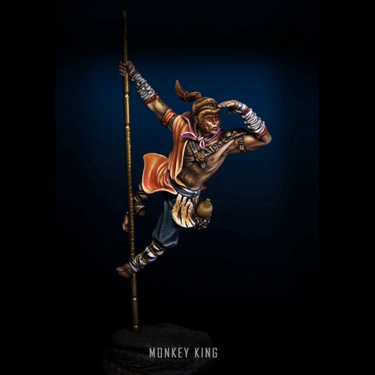 Model Kit Wukong - Modelo de soldado em resina GK