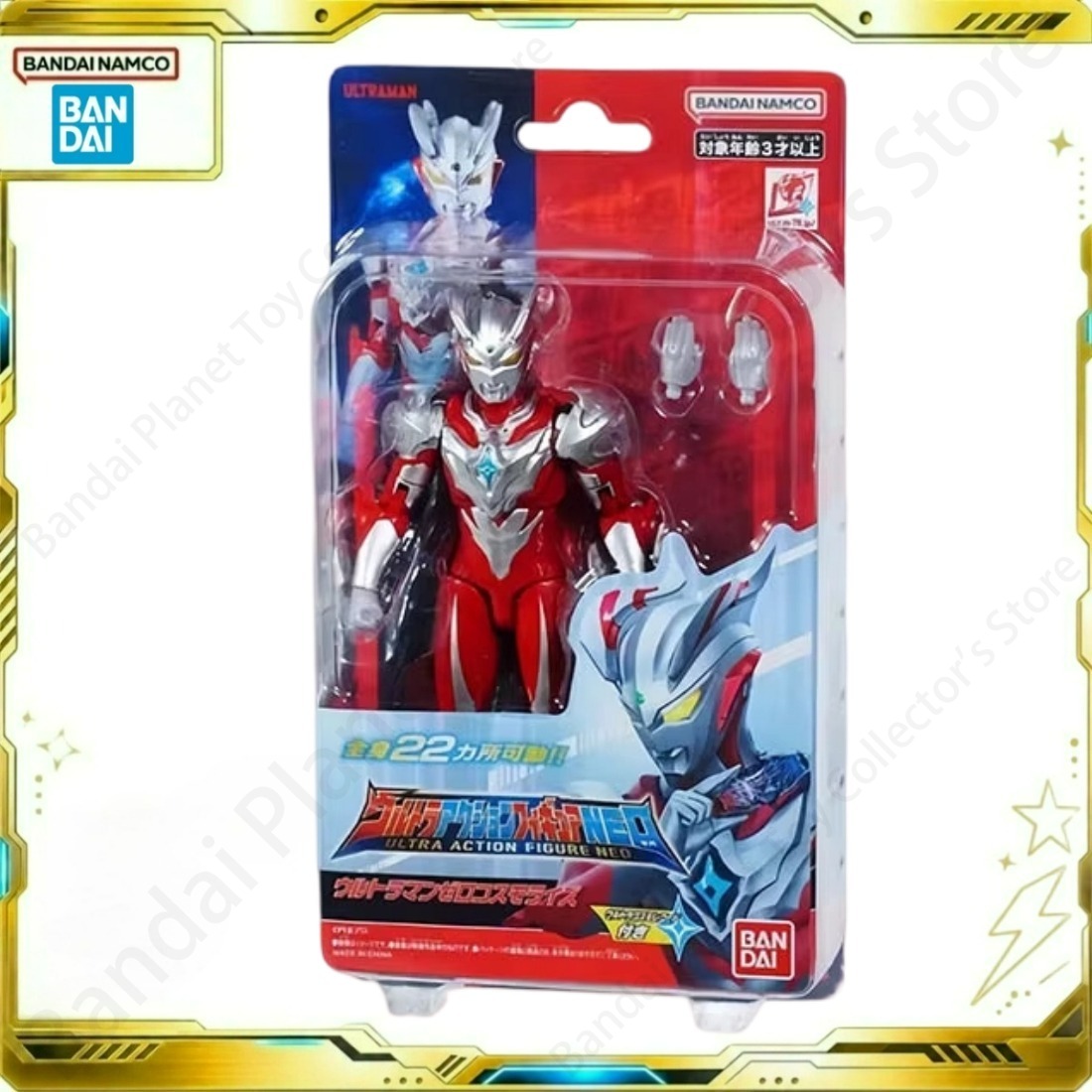 Model Kit Ultraman Zero - Figura de ação original da Bandai,