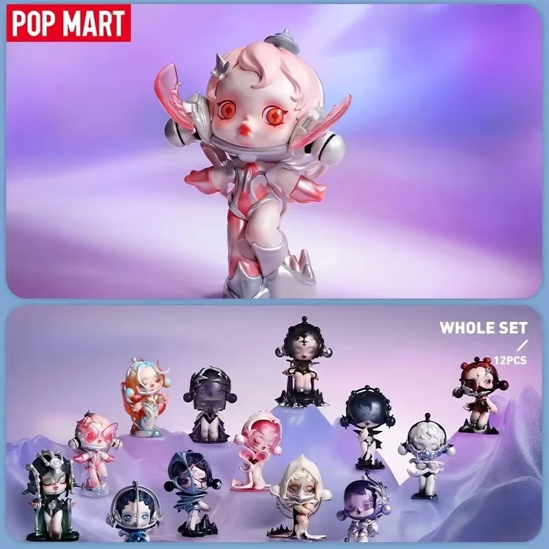 Model Kit Anime Girl - Pop mart crânio panda a série