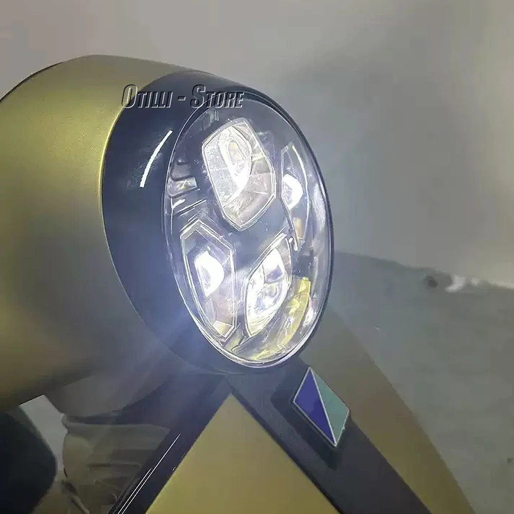 Model Kit Vespa - Gts300 led farol novos acessórios da
