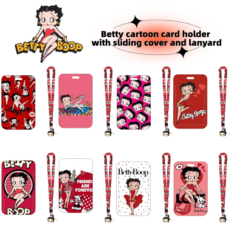 Model Kit Anime Girl - Porta-cartões da série anime Betty Boop,