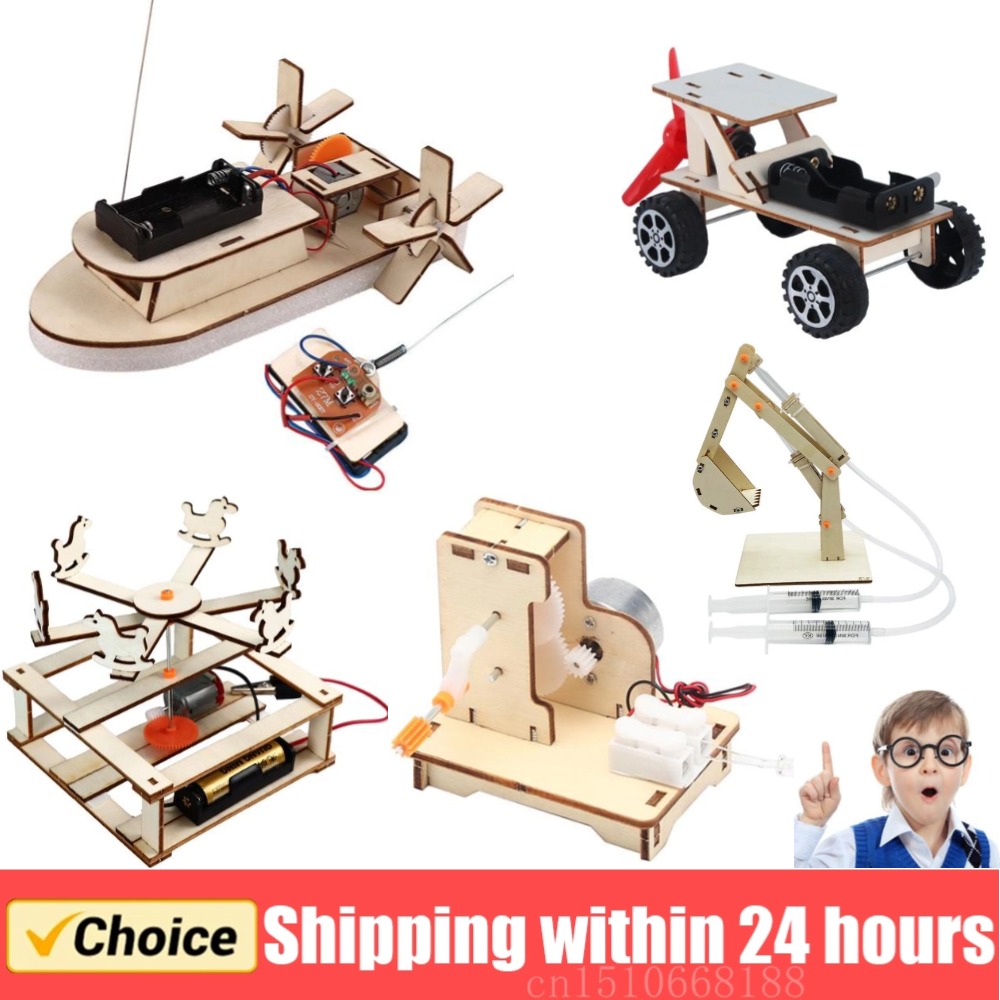 DIY Wooden Boat Model Science  - Model Kit Fantasy avaliação e preço