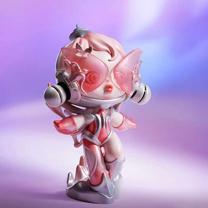 Pop mart crânio panda a série  - Model Kit Anime Girl avaliação e preço