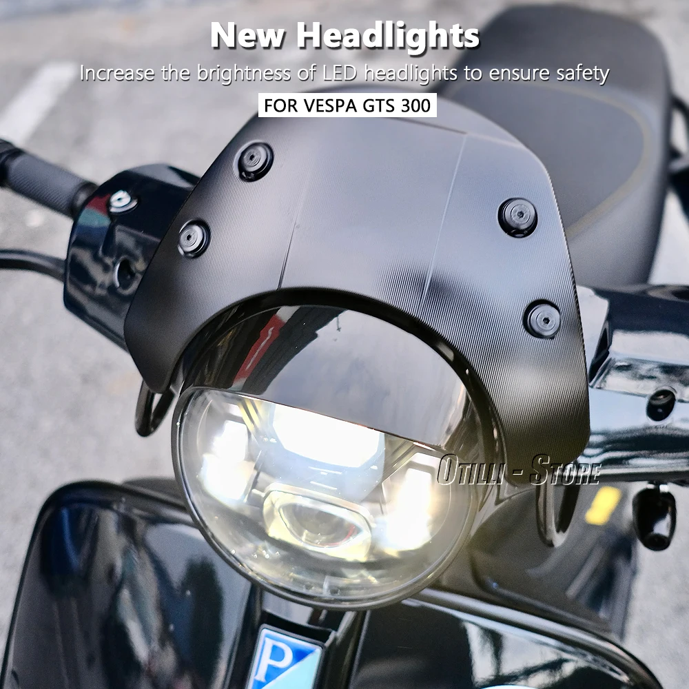 Gts300 led farol novos acessór - Model Kit Vespa avaliação e preço