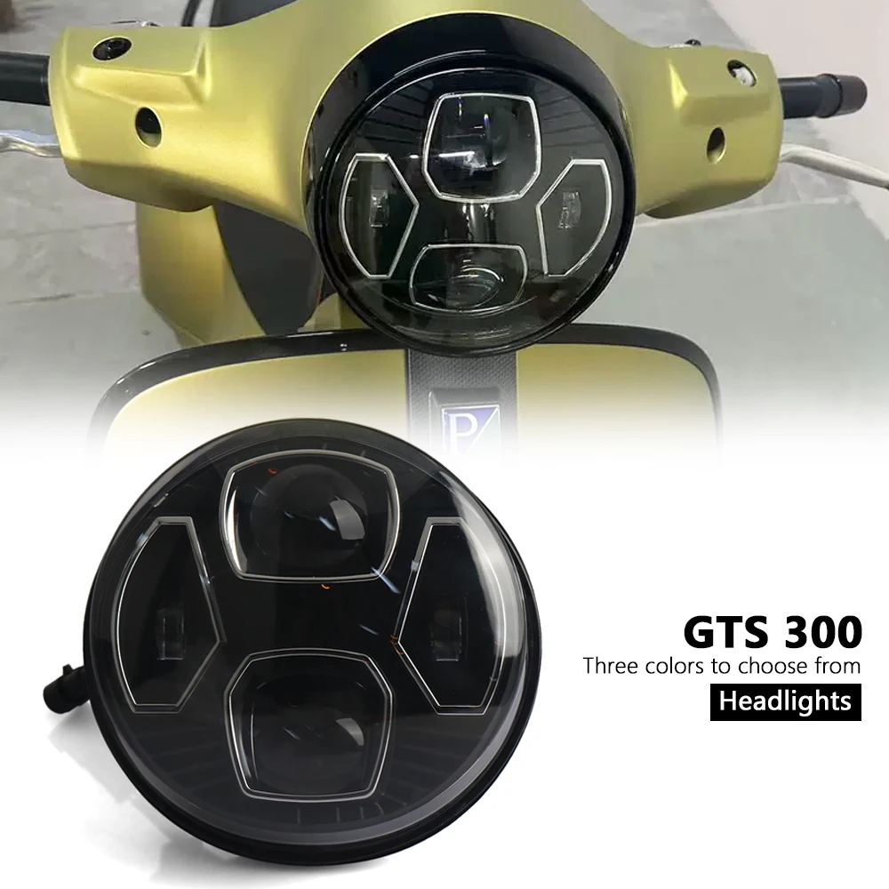 Gts300 led farol novos acessór - Model Kit Vespa avaliação e preço