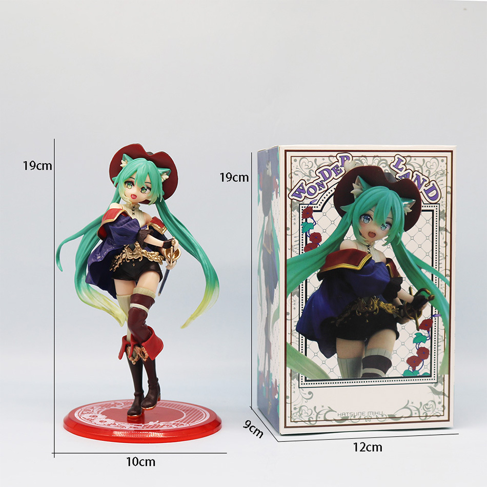Hatsune miku desktop bonito fi - Model Kit Anime Girl avaliação e preço