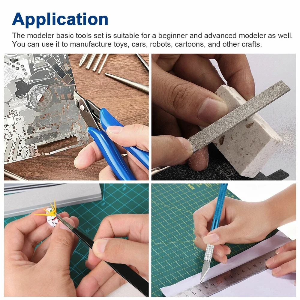Kit completo de ferramentas mo - Model Kit Eva avaliação e preço